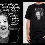 Koszulka z cytatem czarna: PROJEKT