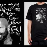 Koszulka z cytatem czarna: PROJEKT