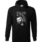 Bluza czarna z kapturem