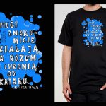 Koszulka z cytatem czarna: PROJEKT