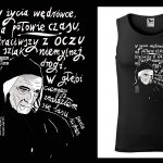 Podkoszulek z cytatem czarny unisex: Alf