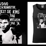 Podkoszulek z cytatem czarny unisex: Alf