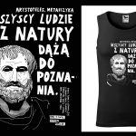 Podkoszulek z cytatem czarny unisex: Alf