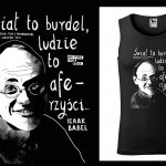 Podkoszulek z cytatem czarny unisex: Alf