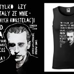 Podkoszulek z cytatem czarny unisex: Alf
