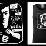 Podkoszulek z cytatem czarny unisex: Alf