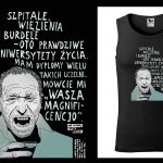 Podkoszulek z cytatem czarny unisex: Alf