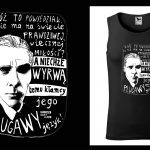 Podkoszulek z cytatem czarny unisex: Alf