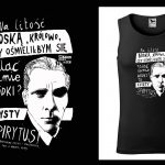 Podkoszulek z cytatem czarny unisex: Alf