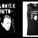 Podkoszulek z cytatem czarny unisex: Alf