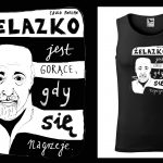 Podkoszulek z cytatem czarny unisex: Alf