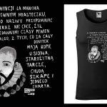 Podkoszulek z cytatem czarny unisex: Alf