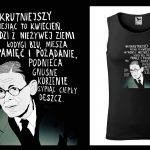 Podkoszulek z cytatem czarny unisex: Alf