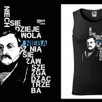 Podkoszulek z cytatem czarny unisex: Alf