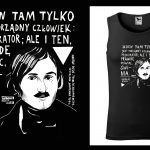 Podkoszulek z cytatem czarny unisex: Alf