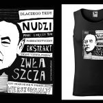 Podkoszulek z cytatem czarny unisex: Alf
