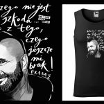 Podkoszulek z cytatem czarny unisex: Alf