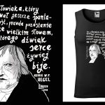 Podkoszulek z cytatem czarny unisex: Alf