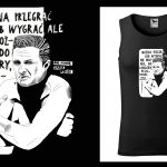 Podkoszulek z cytatem czarny unisex: Alf