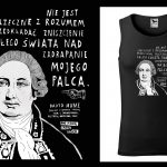 Podkoszulek z cytatem czarny unisex: Alf