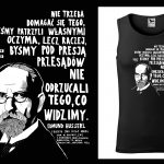 Podkoszulek z cytatem czarny unisex: Alf