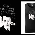 Podkoszulek z cytatem czarny unisex: Alf