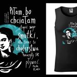 Podkoszulek z cytatem czarny unisex: Alf