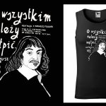 Podkoszulek z cytatem czarny unisex: Alf