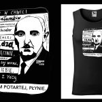 Podkoszulek z cytatem czarny unisex: Alf