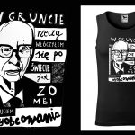 Podkoszulek z cytatem czarny unisex: Alf