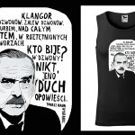 Podkoszulek z cytatem czarny unisex: Alf