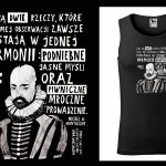 Podkoszulek z cytatem czarny unisex: Alf