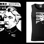 Podkoszulek z cytatem czarny unisex: Alf