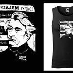Podkoszulek z cytatem czarny unisex: Alf