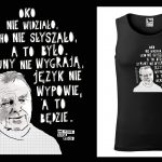 Podkoszulek z cytatem czarny unisex: Alf