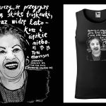 Podkoszulek z cytatem czarny unisex: Alf