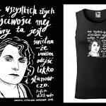 Podkoszulek z cytatem czarny unisex: Alf