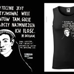 Podkoszulek z cytatem czarny unisex: Alf