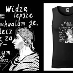 Podkoszulek z cytatem czarny unisex: Alf