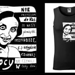 Podkoszulek z cytatem czarny unisex: Alf