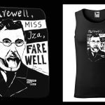 Podkoszulek z cytatem czarny unisex: Alf