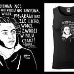 Podkoszulek z cytatem czarny unisex: Alf