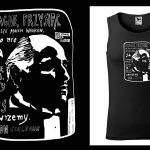 Podkoszulek z cytatem czarny unisex: Alf