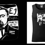 Podkoszulek z cytatem czarny unisex: Alf