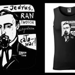 Podkoszulek z cytatem czarny unisex: Alf