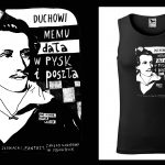 Podkoszulek z cytatem czarny unisex: Alf