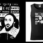 Podkoszulek z cytatem czarny unisex: Alf