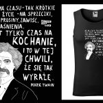 Podkoszulek z cytatem czarny unisex: Alf