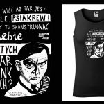 Podkoszulek z cytatem czarny unisex: Alf