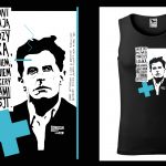 Podkoszulek z cytatem czarny unisex: Alf